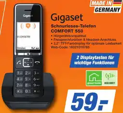 K+B Expert Gigaset Schnurloses-Telefon COMFORT 550 Angebot