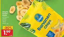 Netto Marken-Discount Chiquita Trockenfrüchte Angebot