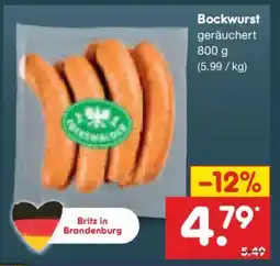 Netto Marken-Discount Bockwurst Angebot