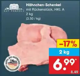 Netto Marken-Discount GUT PONHOLZ Hähnchen-Schenkel Angebot