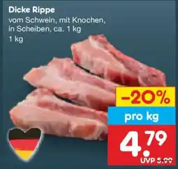 Netto Marken-Discount Dicke Rippe Angebot