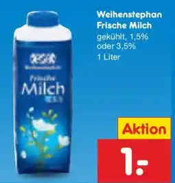 Netto Marken-Discount Weihenstephan Frische Milch Angebot