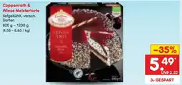 Netto Marken-Discount Coppenrath & Wiese Meistertorte Angebot