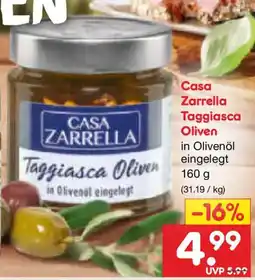 Netto Marken-Discount Casa Zarrella Taggiasca Oliven Angebot