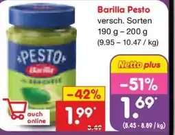 Netto Marken-Discount Barilla Pesto Angebot