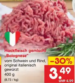 Netto Marken-Discount Hackfleisch gemischt „Bolognese" Angebot