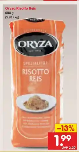 Netto Marken-Discount Oryza Risotto Reis Angebot