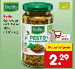 Netto Marken-Discount BioBio Pesto Genovese und Rosso Angebot