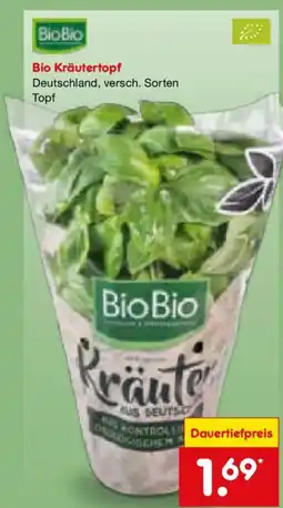 Netto Marken-Discount BioBio Bio Kräutertopf Angebot