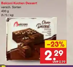 Netto Marken-Discount Balconi Kuchen Dessert Angebot