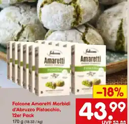 Netto Marken-Discount Falcone Amaretti Morbidi d'Abruzzo Pistacchio, Angebot