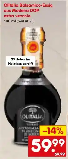 Netto Marken-Discount Olitalia Balsamico-Essig aus Modena DOP extra vecchio Angebot