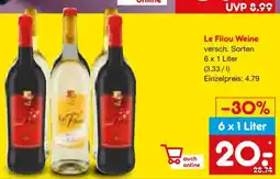 Netto Marken-Discount Le Filou Weine Angebot