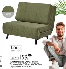 Zurbrüggen Ti me your style funktionssessel max Angebot