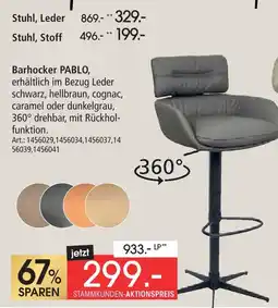 Zurbrüggen Barhocker pablo Angebot