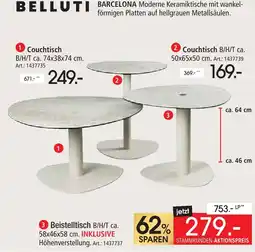 Zurbrüggen Belluti couchtisch Angebot