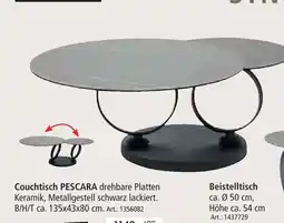 Zurbrüggen Dieter knoll couchtisch pescara Angebot