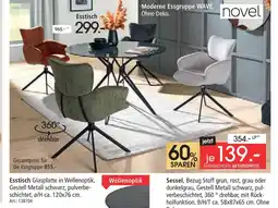 Zurbrüggen Novel esstisch glasplatte in wellenoptik Angebot