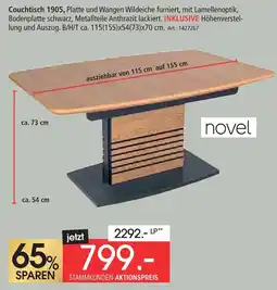 Zurbrüggen Novel couchtisch 1905 Angebot