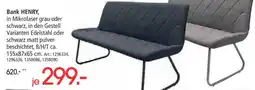Zurbrüggen Bank henry Angebot
