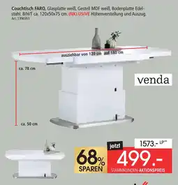 Zurbrüggen Venda couchtisch faro Angebot