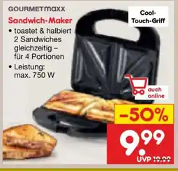 Netto Marken-Discount GOURMETMAXx Sandwich-Maker Angebot