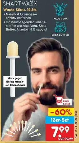 Netto Marken-Discount SMARTWAXX Wachs-Sticks, 12 Stk. Angebot