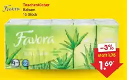 Netto Marken-Discount Favora Taschentücher Balsam Angebot