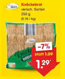 Netto Marken-Discount Knäckebrot Angebot