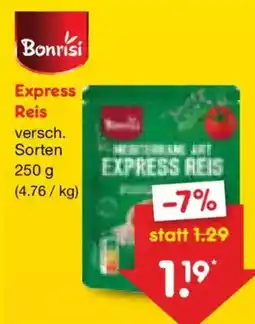 Netto Marken-Discount Bonrisi Express Reis Angebot
