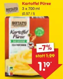 Netto Marken-Discount BOTATO Kartoffel Püree Angebot