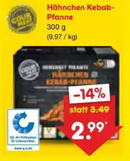 Netto Marken-Discount Hähnchen Kebab- Pfanne Angebot