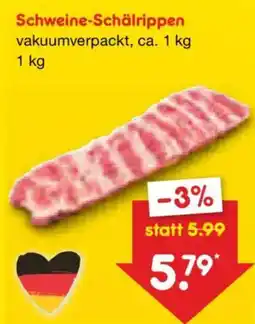 Netto Marken-Discount Schweine-Schälrippen Angebot