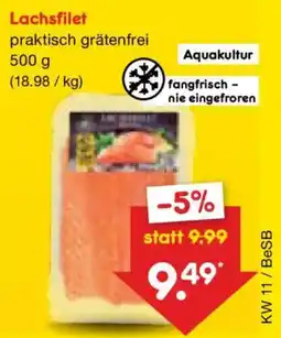 Netto Marken-Discount Lachsfilet Angebot
