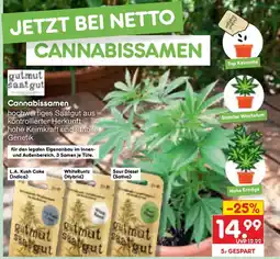 Netto Marken-Discount gutmut Saatgut Cannabissamen Angebot