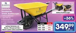 Netto Marken-Discount BAMATO Elektrische Schubkarren versch. Ausführungen Angebot