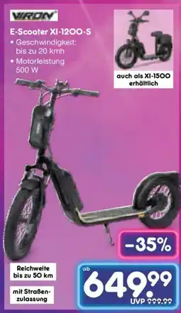 Netto Marken-Discount VIRON E-Scooter XI-1200-S Angebot