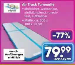 Netto Marken-Discount Air Track Turnmatte Angebot