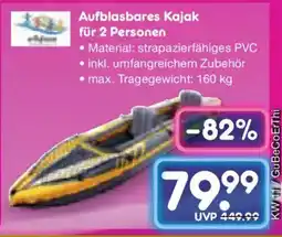 Netto Marken-Discount Aufblasbares Kajak für 2 Personen Angebot