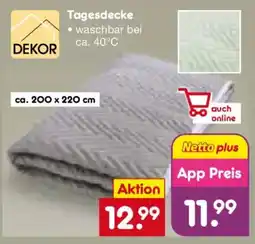 Netto Marken-Discount DEKOR Tagesdecke Angebot