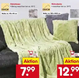 Netto Marken-Discount DEKOR Dekokissen Angebot