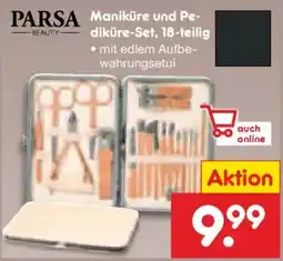 Netto Marken-Discount PARSA Maniküre und Pediküre-Set, 18-teilig Angebot