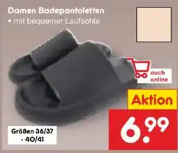 Netto Marken-Discount Damen Badepantoletten Angebot