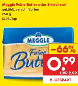 Netto Marken-Discount Meggle Feine Butter oder Streichzart Angebot