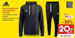 Netto Marken-Discount adidas Herren Sweathoody oder Sweathose „Entrada" Angebot