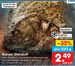 Netto Marken-Discount Ganzer Steinbutt Angebot
