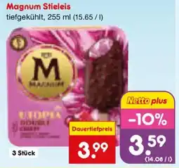 Netto Marken-Discount Magnum Stieleis Angebot
