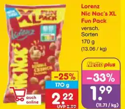 Netto Marken-Discount Lorenz Nic Nac's XL Fun Pack Angebot
