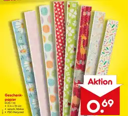 Netto Marken-Discount Geschenkpapier Angebot