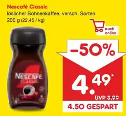 Netto Marken-Discount Nescafé Classic Angebot